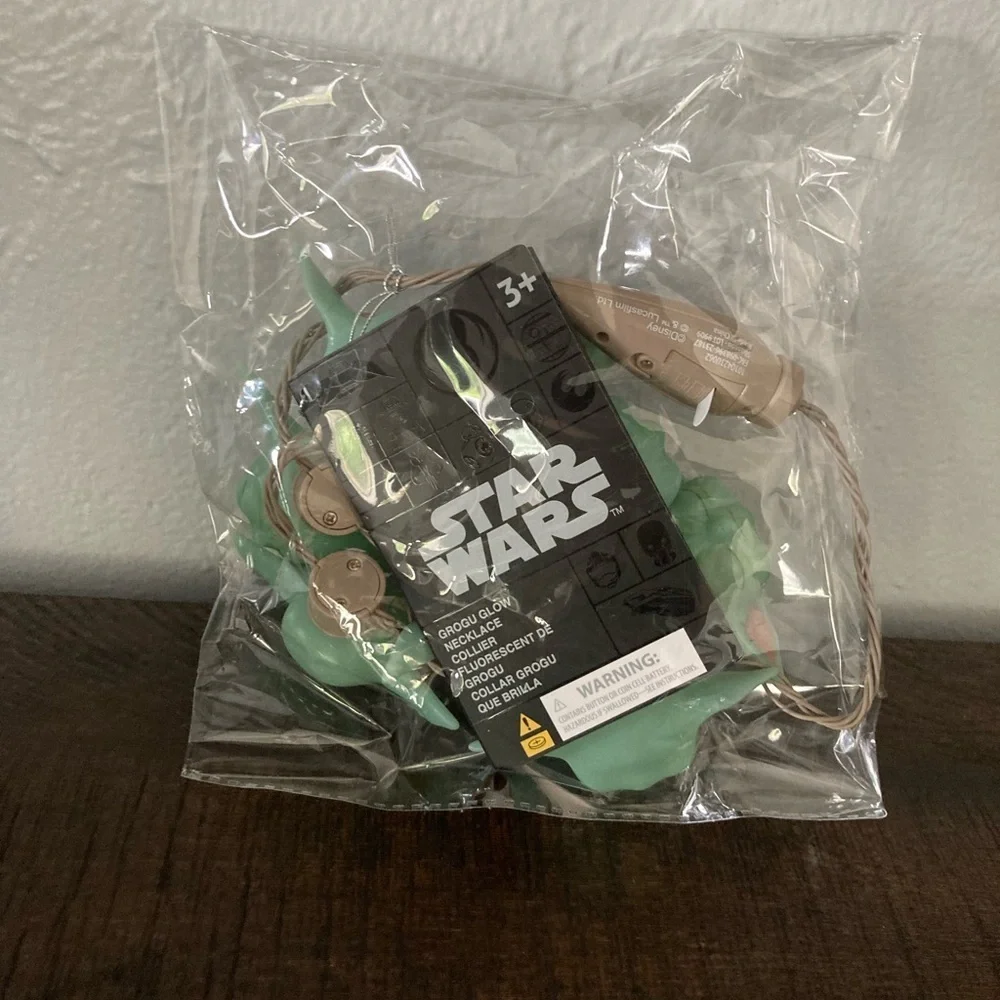 Star Wars Grogu Necklace Lights